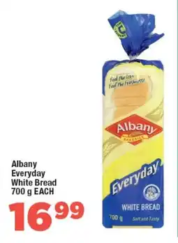 OK Foods Albany Everyday White Bread 700 g EACH offer