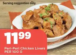 OK Foods Peri-Peri Chicken Livers PER 100G offer