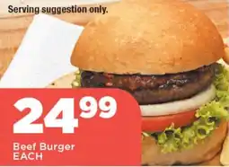 OK Foods Beef Burger EACH offer