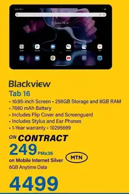 Incredible Connection Blackview Tab 16 offer