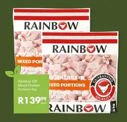 Save Rainbow IQF Mixed Chicken Portions 4kg offer