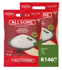 Save Allsome Rice 10kg offer