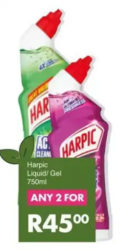 Save Harpic Liquid/ Gel 750ml offer