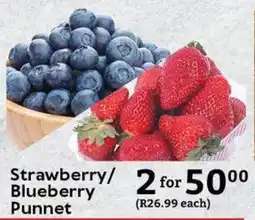 Oxford Freshmarket Strawberry/ Blueberry Punnet offer