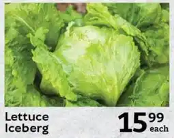 Oxford Freshmarket Lettuce Iceberg offer