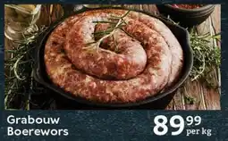 Oxford Freshmarket Grabouw Boerewors offer
