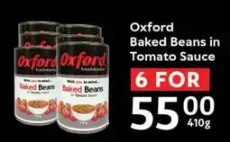 Oxford Freshmarket Oxford Baked Beans in Tomato Sauce offer