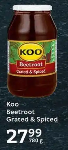 Oxford Freshmarket Koo Beetroot Grated & Spiced offer