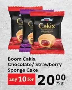 Oxford Freshmarket Boom Cakix Chocolate/ Strawberry Sponge Cake offer