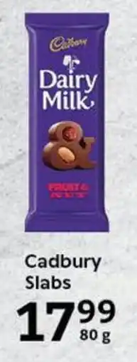 Oxford Freshmarket Cadbury Slabs offer