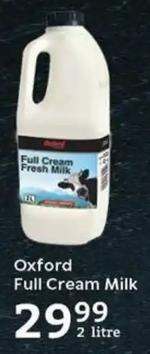 Oxford Freshmarket Oxford Full Cream Milk offer