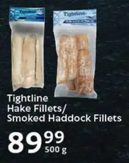 Tightline Hake Fillets/ Smoked Haddock Fillets