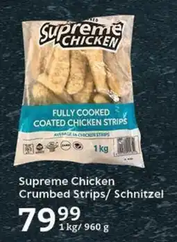 Oxford Freshmarket Supreme Chicken Crumbed Strips/ Schnitzel offer