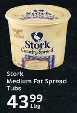 Stork Medium Fat Spread Tubs