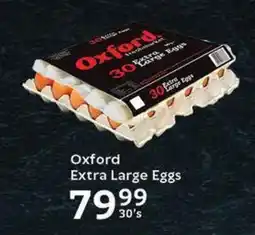 Oxford Extra Large Eggs