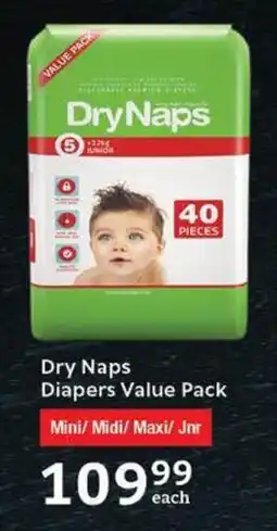 Oxford Freshmarket Dry Naps Diapers Value Pack offer