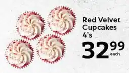 Red Velvet Cupcakes 4's