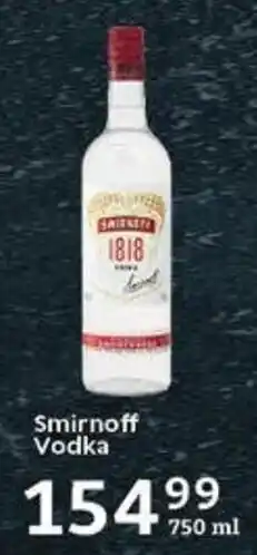 Oxford Freshmarket Smirnoff Vodka offer