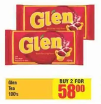 Big Save Glen Tea 100's offer