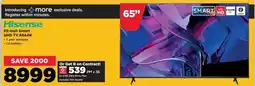 HiFi Corp Hisense 65-inch Smart UHD TV 65A6K offer