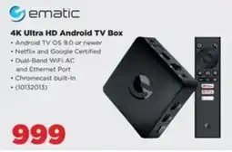 HiFi Corp 4K Ultra HD Android TV Box offer
