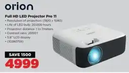 HiFi Corp Full HD LED Projector Pro 11 offer
