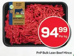 Pick n Pay PnP Bulk Lean Beef Mince offer