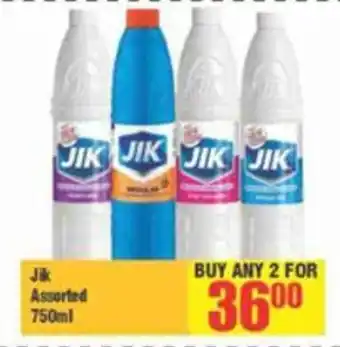 Big Save Jik Assorted 750ml offer