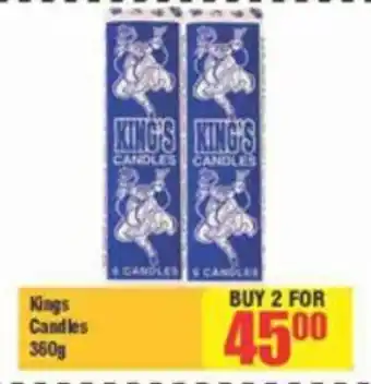 Big Save Kings Candles 360g offer