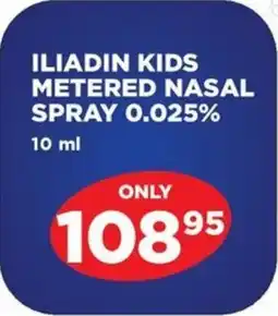 Link Pharmacy ILIADIN KIDS METERED NASAL SPRAY 0.025% 10 ml offer
