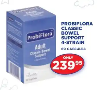 Link Pharmacy PROBIFLORA CLASSIC BOWEL SUPPORT 4-STRAIN 60 CAPSULES offer