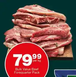 Checkers Hyper Bulk Value Beef Forequarter Pack offer