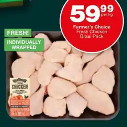 Checkers Hyper Farmer's Choice Fresh Chicken Braai Pack offer