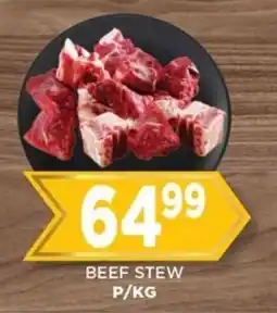 Goal Supermarket BEEF STEW P/KG offer