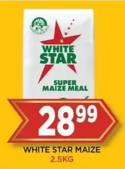 Goal Supermarket WHITE STAR MAIZE 2.5KG offer