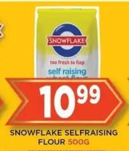 Goal Supermarket SNOWFLAKE SELFRAISING FLOUR 500G offer