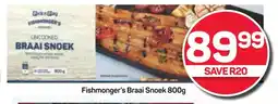 Pick n Pay Hypermarket Fishmonger's Braai Snoek 800g offer