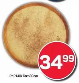 Pick n Pay Hypermarket PnP Milk Tart 20cm offer