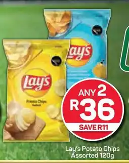 Lay's Potato Chips Assorted 120g