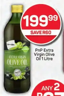 Pick n Pay Hypermarket PnP Extra Virgin Olive Oil 1 Litre offer