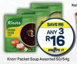 Pick n Pay Hypermarket Knorr Packet Soup Assorted 50/54g offer
