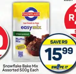 Pick n Pay Hypermarket Snowflake Bake Mix Assorted 500g Each offer