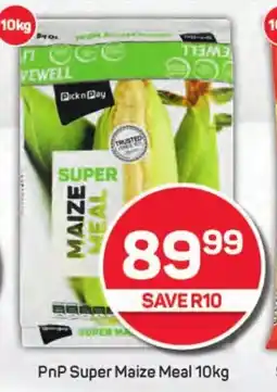 Pick n Pay Hypermarket PnP Super Maize Meal 10kg offer
