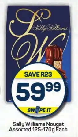 Pick n Pay Hypermarket Sally Williams Nougat Assorted 125-170g Each offer
