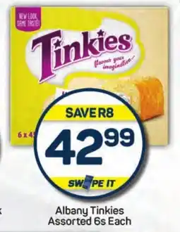 Pick n Pay Hypermarket Albany Tinkies Assorted 6s Each offer