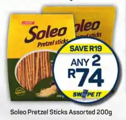 Soleo Pretzel Sticks Assorted 200g