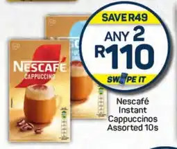Pick n Pay Hypermarket Nescafé Instant Cappuccinos Assorted 10s offer