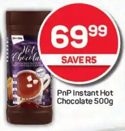 Pick n Pay Hypermarket PnP Instant Hot Chocolate 500g offer