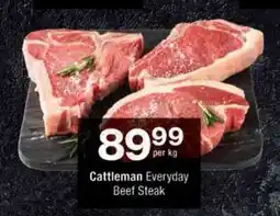 Checkers Cattleman Everyday Beef Steak offer