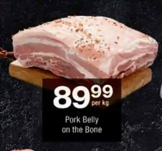 Checkers Pork Belly on the Bone offer